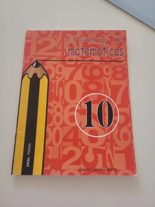 Cuaderno de matemáticas no 2. Primaria