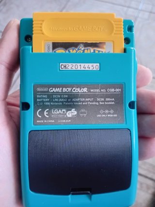 Consola Game Boy Color Nintendo azul