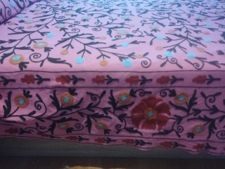Colcha  Suzani Bordada Multicolor
