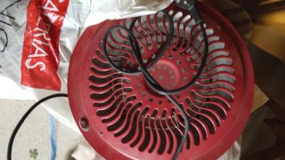 Radiador Redondo Metálico y Plástico