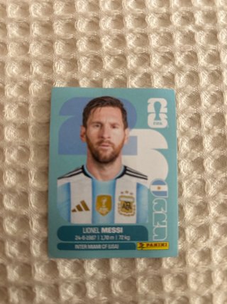 Cromo Lionel Messi Inter Miami FIFA Panini