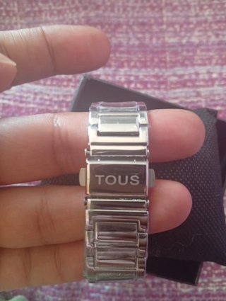 Reloj Tous Rosa y Plateado