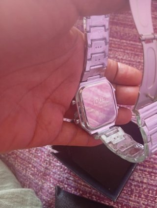 Reloj Tous Rosa y Plateado