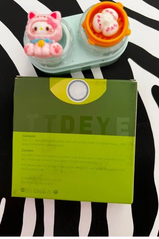 Lentillas verdes TTDEYE verdes 1 año 2 uds