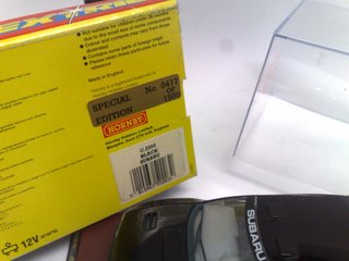 Scalextric Black Subaru Impreza Collector C2203