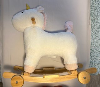 Balancín Unicornio Infantil Madera