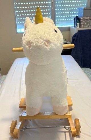 Balancín Unicornio Infantil Madera