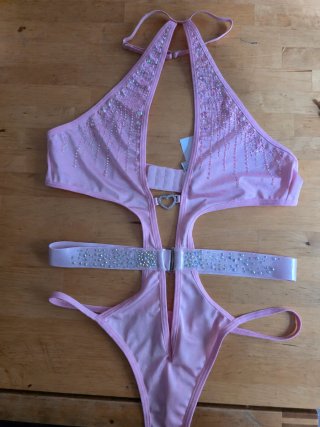 Body de fiesta con pedrería