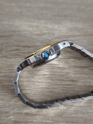Reloj Cartier Santos Octogonal acero y oro
