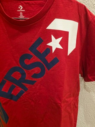 Camiseta Converse Roja Talla L