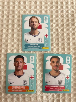 Cromos Mundial Harry Kane, Bellingham, Alexander-A
