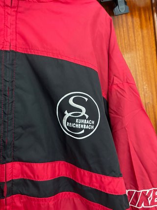 Chaqueta Vintage Nike Roja y Negra