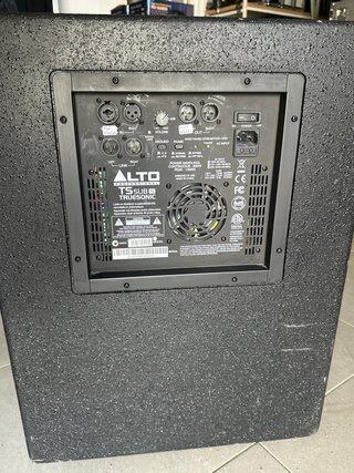 Subwoofer Alto 15 Negro