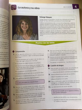 Lengua y Literatura 2 bachillerato