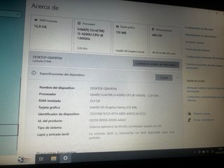 Ordenador Dell Latitude E7440