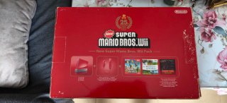 Nintendo Wii Roja Edición 25Aniversario Mario Bros