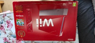 Nintendo Wii Roja Edición 25Aniversario Mario Bros