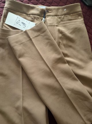 Pantalón vestir beige Talla M