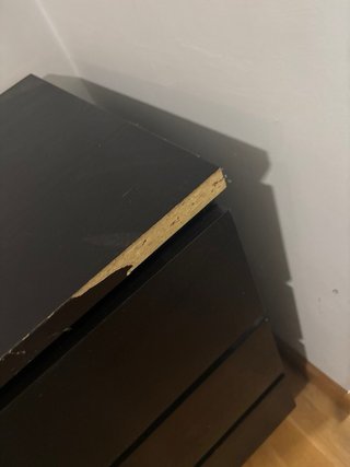 Espejo dormitorio y 3 cómodas