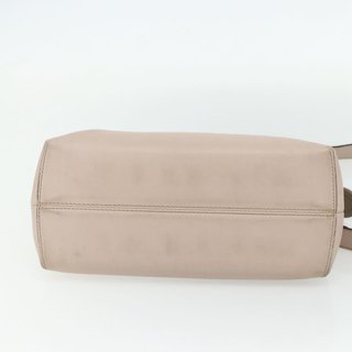 FENDI By The Way Shoulder Bag Leather 2way Beige