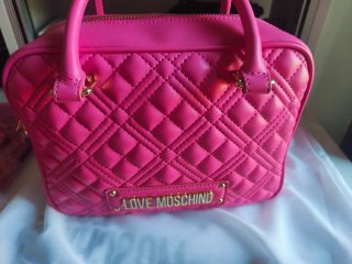 Borsa Love Moschino Rosa Trapuntata