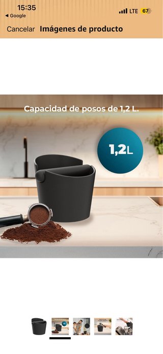 Contenedor de posos Barista Cecotec