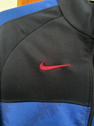 Chaqueta FC Barcelona Nike Azul Negra