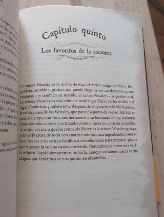 Cocina con Harry Potter