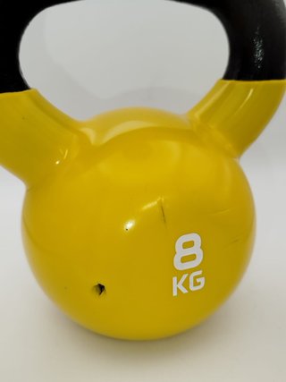 Kettlebell 8 kg Giallo
