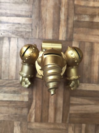 One Piece Figure Franky BF38 Film Gold Banpresto