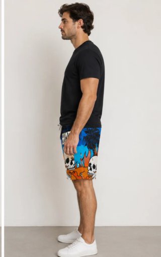 Bermudas hombre estampadas XXL