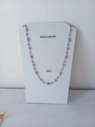 Collar lila elegante