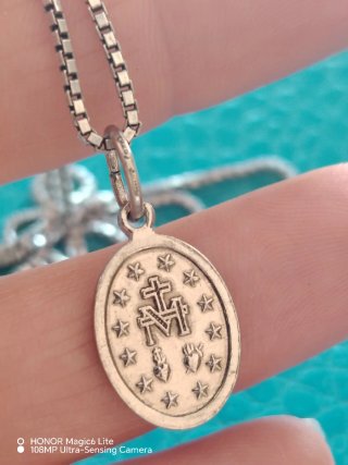 Collana con pendente Madonna dei Miracoli