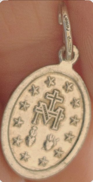 Collana con pendente Madonna dei Miracoli