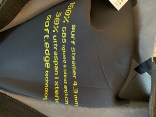 Traje de neopreno integral Oxylane Talla XS