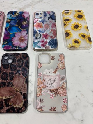 Confezione da 6 custodie per iPhone 15 Plus