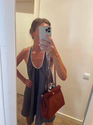 Bolso Hermès Herbag Zip 31 Retourné