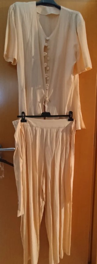 Conjunto verano mujer salmón