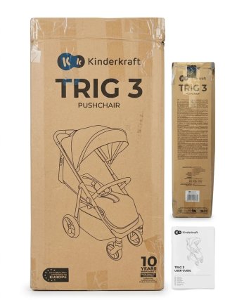 Silla de paseo Kinder Kraft Trig 3 Negra