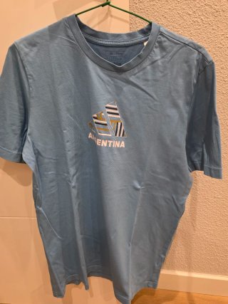 Pack 2 Camisetas Adidas argentina y españa Talla M