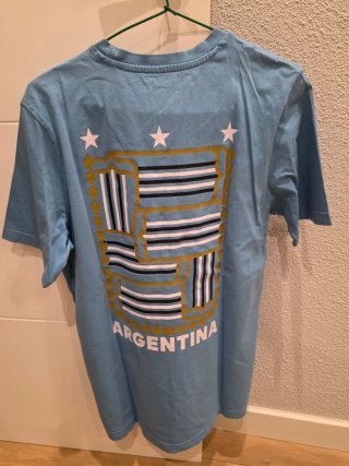 Pack 2 Camisetas Adidas argentina y españa Talla M