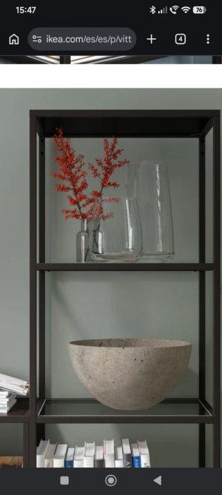 Estantería Negra Metálica Ikea