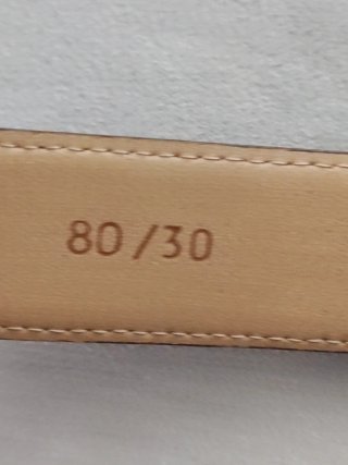 Cinturón Burberry Beige marton burdeos