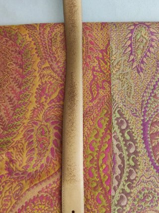 Cinturón Burberry Beige marton burdeos