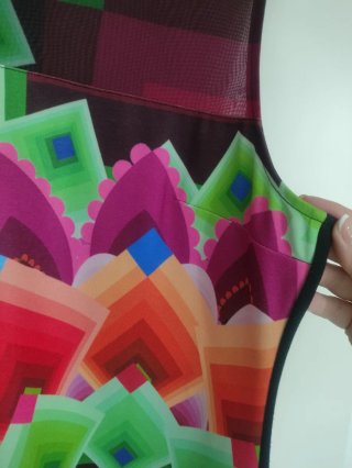 Vestido Desigual Multicolor Talla XL