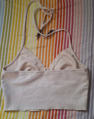 Top blanco bordado mandala