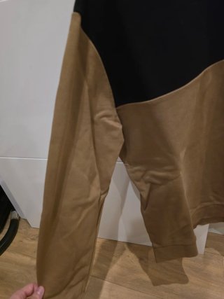 Sudadera Lyle & Scott Negra y Marrón Talla M