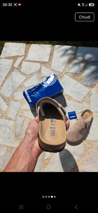 Birkenstock Boston Camoscio Beige