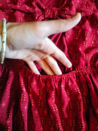 Vestito estivo Boho taglia unica