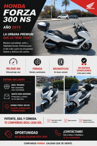 Honda Forza 300 NSS